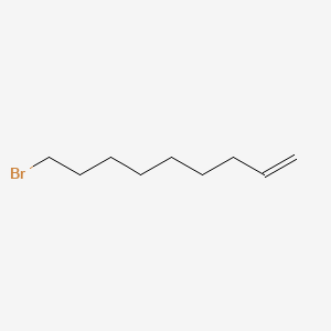 Chemical structure of 9-Bromo-1-nonene