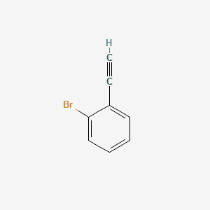 Chemical structure of 1-Bromo-2-ethynylbenzene