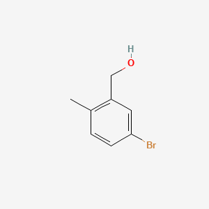 Chemical structure of 5-Bromo-2-methylbenzyl Alcohol