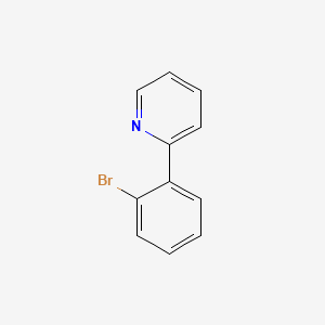 Chemical structure of 2-(2-Bromophenyl)pyridine