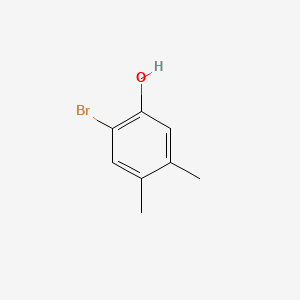 Chemical structure of 2-Bromo-4,5-dimethylphenol