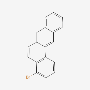 Chemical structure of 4-Bromobenz[a]anthracene