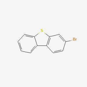 Chemical structure of 3-Bromodibenzothiophene
