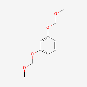 Chemical structure of 1,3-Bis(methoxymethoxy)benzene
