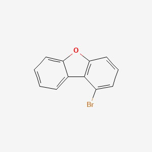 Chemical structure of 1-Bromodibenzofuran