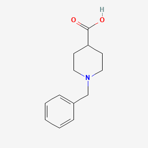 Chemical structure of 1-Benzylpiperidine-4-carboxylic Acid
