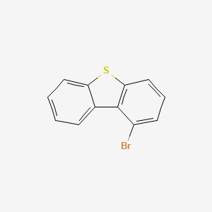 Chemical structure of 1-Bromodibenzothiophene
