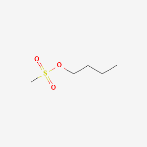 Chemical structure of Butyl Methanesulfonate