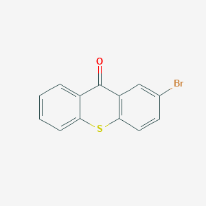Chemical structure of 2-Bromo-9H-thioxanthen-9-one