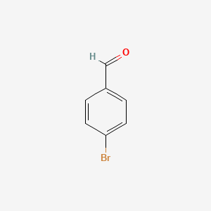 Chemical structure of p-Bromo benzaldehyde