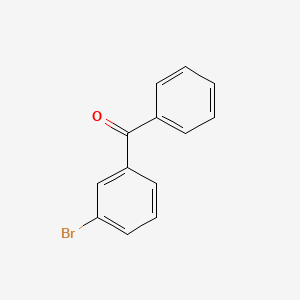 Chemical structure of 3-Bromobenzophenone