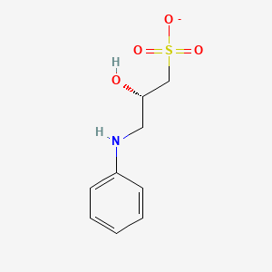 Chemical structure of CAPSO Sodium Salt