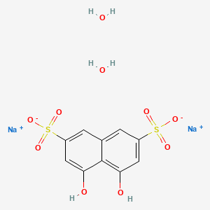 Chemical structure of Disodium chromotropate dihydrate