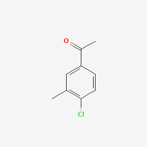Chemical structure of 4′-Chloro-3′-methylacetophenone
