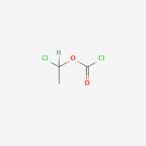 Chemical structure of 1-Chloroethyl chloroformate