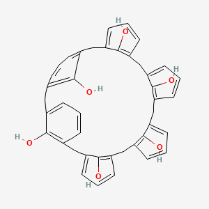 Chemical structure of Calix[6]arene