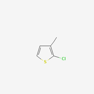 Chemical structure of 2-Chloro-3-methylthiophene
