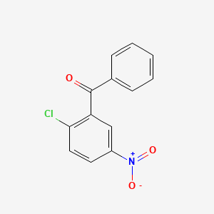 Chemical structure of 2-Chloro-5-nitrobenzophenone