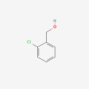 Chemical structure of 2-Chlorobenzyl Alcohol
