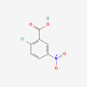 Chemical structure of 2-Chloro-5-nitrobenzoic Acid