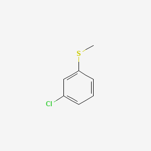 Chemical structure of 3-Chlorothioanisole