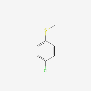 Chemical structure of 4-Chlorothioanisole