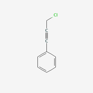 Chemical structure of 3-Chloro-1-phenyl-1-propyne