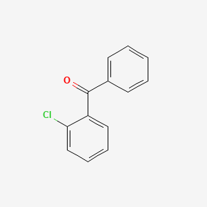 Chemical structure of 2-Chlorobenzophenone