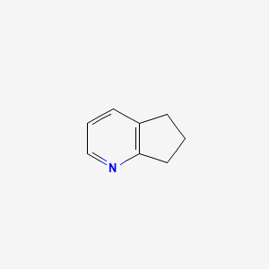 Chemical structure of 2,3-Cyclopentenopyridine