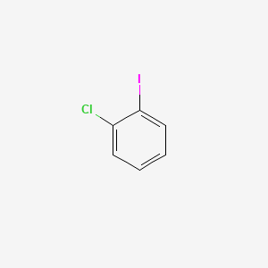 Chemical structure of 1-Chloro-2-iodobenzene