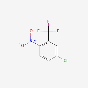 Chemical structure of 5-Chloro-2-nitrobenzotrifluoride