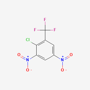 Chemical structure of 2-Chloro-3,5-dinitrobenzotrifluoride