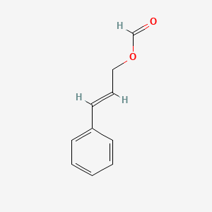 Chemical structure of Cinnamyl formate