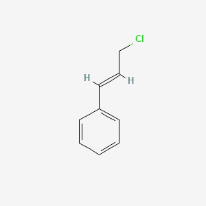Chemical structure of Cinnamyl chloride