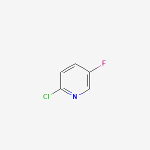 Chemical structure of 2-Chloro-5-fluoropyridine