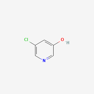 Chemical structure of 5-Chloro-3-hydroxypyridine