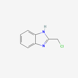 Chemical structure of 2-(Chloromethyl)benzimidazole