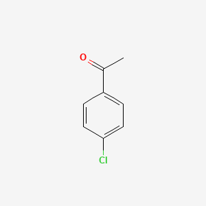 Chemical structure of P-Chloroacetophenone