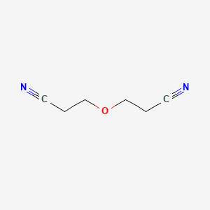 Chemical structure of Cyanoethyl cellulose