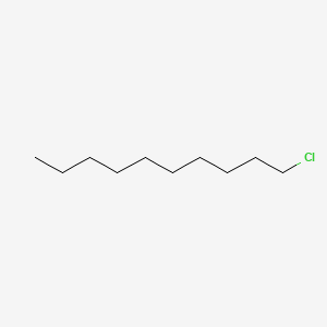 Chemical structure of 1-Chlorodecane