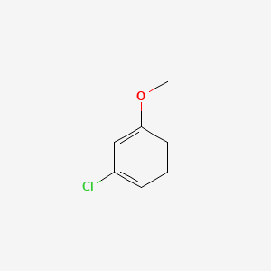 Chemical structure of 3-Chloroanisole