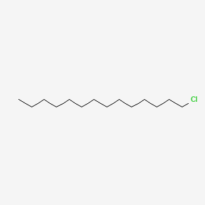 Chemical structure of 1-Chlorotetradecane