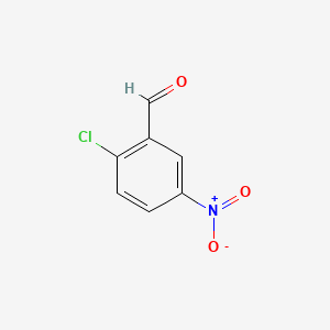 Chemical structure of 2-Chloro-5-nitrobenzaldehyde
