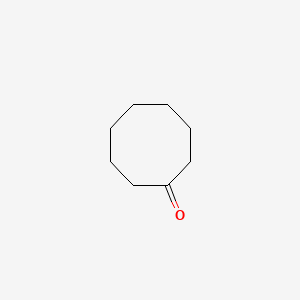 Chemical structure of Cyclooctanone