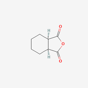 Chemical structure of Hexahydrophthalic anhydride, cis-