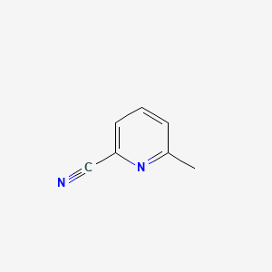 Chemical structure of 2-Cyano-6-methylpyridine