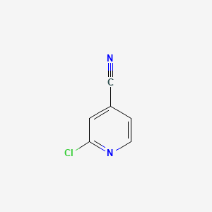 Chemical structure of 2-Chloro-4-cyanopyridine