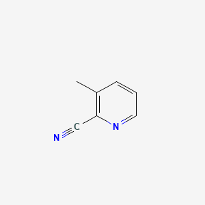 Chemical structure of 2-Cyano-3-methylpyridine