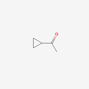Chemical structure of Cyclopropyl Methyl Ketone