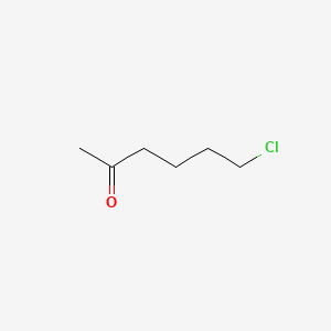 Chemical structure of 6-Chloro-2-hexanone